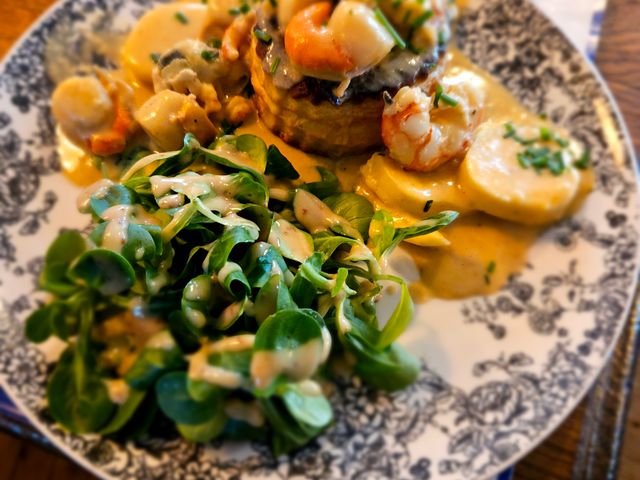 La Cuisine de Papa Vol au vent de la mer